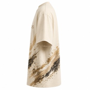 Camisetas Personalizadas con Logotipo, 100% Algodón, Ecológicas, Ligeras, Cuello Redondo, para Hombre, Tallas Grandes, Hechas a Medida, al por Mayor - Product Image 2