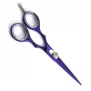 Ciseaux de coiffure professionnels MORJE, lame en acier inoxydable, pointe fine, manche long, pour droitiers, pour salon de coiffure - Product Image 5