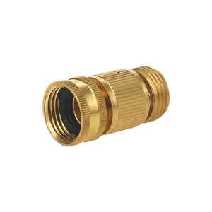 <span class=keywords><strong>Raccord</strong></span> rapide en laiton forgé durable avec filetage mâle 3/4 pouce, norme ANSI, pour outils de jardin, lavage de voitures, connexion de <span class=keywords><strong>tuyau</strong></span> d'eau métallique - Product Image 2