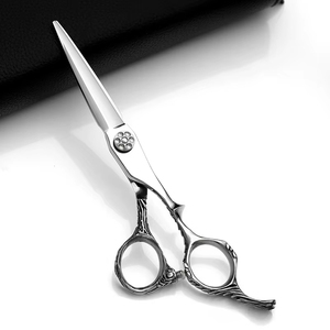 Ciseaux de coiffure professionnels, ciseaux de coiffeur 5,5 pouces, outil de coupe et d'éclaircissement, outil de barbier manuel en acier inoxydable - Product Image 3