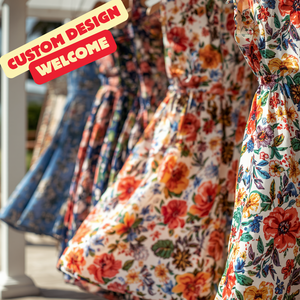Vestido Informal de Poliéster y Algodón, Cómodo para Uso Diario, con Personalización OEM ODM - Product Image 2
