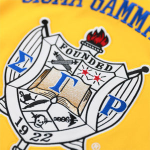 Camiseta de Fútbol Personalizada al por Mayor para la Hermandad SGR, Sublimada, Transpirable, 100% Poliéster, Cuello en V, Manga Corta, Logotipo del Equipo - Product Image 3