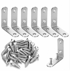 High quality Modern L-Shaped Metal Right Angle Bracket OEM/ODM Fabrication <b>Services</b> in bulk quantity - Product Image 4