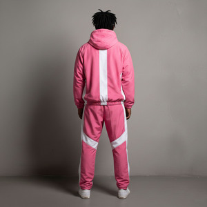 Men Windbreaker Tracksuit Lightweight <b>Athletic</b> Outfit Breathable Running Jacket Comfortable Jogger Pants Outdoor Sportswear - Product Image 5