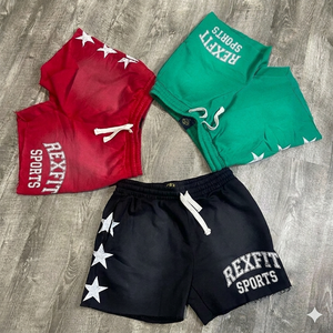 Shorts de sport REXFIT pour hommes, vente en gros, design personnalisé, logo, shorts de course, d'entraînement et de fitness, vêtements de sport légers - Product Image 6