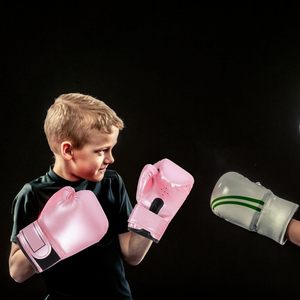Gants de boxe en cuir véritable - Haute qualité, évacuation de l'humidité, couleur/logo/étiquette personnalisable, taille personnalisable, OEM/ODM - Product Image 2
