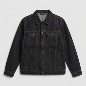 Custom Fashion <b>Men</b> <b>Denim</b> <b>Jacket</b> Premium Lifestyle Apparel with Global Wholesale and Manufacturing Services <b>Men</b> <b>Denim</b> <b>Jacket</b> - Product Image 1