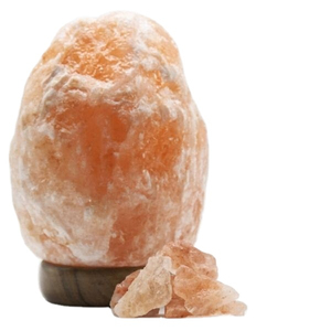 Choisissez une lampe en sel rose de l'Himalaya pour une lueur décorative chaleureuse qui sublime les chambres, les salons, les bureaux, les étagères. - Product Image 2