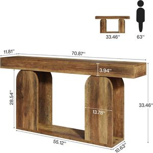Decorative <b>Console</b> <b>Table</b> for <b>Sofa</b> Entrance Foyer or <b>Console</b> Use - Product Image 5