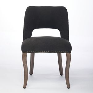 Set di 2 Sedie da Pranzo Moderne in Legno Stile Fattoria con Rivestimento Imbottito per Cucina e Uso Esterno - Product Image 1