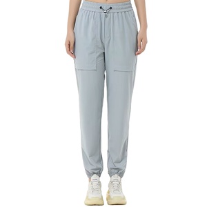 Pantalon cargo pour femmes à taille haute pantalon décontracté pour femmes avec poche vêtements pour femmes en gros - Product Image 1