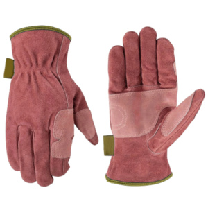 Gants de travail haute performance en cuir de vachette renforcé, respirants et résistants à l'abrasion - Product Image 3