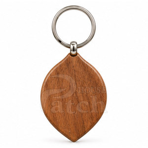 Eco Friendly <b>Wooden</b> Keychain Custom Wood Key Ring Natural Finish Personalized <b>Gift</b> For Weddings Events Bags And Accessories - Product Image 3