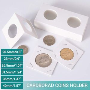 Collection Display Flips Card Paper Cardboard Coin Purses with Holder Clip Case for Storage and Display - Product Image 3