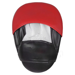 Custom Leather Boxing <b>Focus</b> <b>Pad</b> Mitts Punching <b>Focus</b> <b>Pads</b> Hook and Loop Training Targets for Gym Practice - Product Image 2