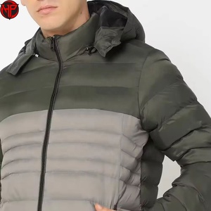 Customized <b>Winter</b> Unisex Casual Puffy Bubble Coated <b>Jacket</b> <b>Waterproof</b> Breathable Windproof Hooded Embroidery Men Puffer <b>Jacket</b> - Product Image 5