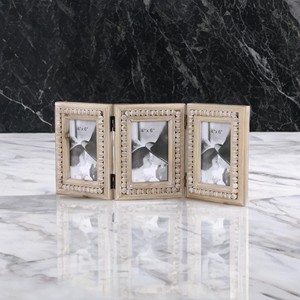 Mango Wood Photo <b>Frame</b> 5x7 Natural <b>White</b> Wash Minimalist Wholesale - Product Image 4