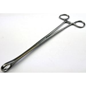 Pince à éponge de qualité supérieure pour art corporel, 18 cm, en acier inoxydable - Product Image 1