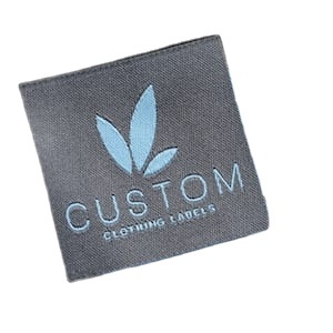 Étiquettes en tissu tissé de haute qualité Logo personnalisé imprimé Satin/coton/Polyester pour vêtements chapeaux sacs chaussures-pour vêtements - Product Image 5