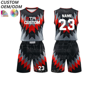Ropa Deportiva para Equipos de Baloncesto, Jersey Personalizado Transpirable de Poliéster con Impresión Digital, Fabricante de Ropa Deportiva con Soporte OEM y ODM al por Mayor - Product Image 6