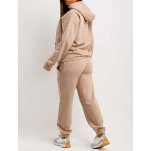 Survêtements d'hiver pour femmes en gros, style hip-hop, 100 % coton, légers, respirants, de haute qualité - Product Image 6