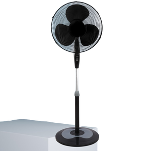 พัดลมขาตั้งอัจฉริยะแบบมีรีโมทขนาด16นิ้ว | ปรับความสูงได้มอเตอร์ประหยัดพลังงานสำหรับใช้ในบ้านและสำนักงาน - Product Image 3