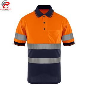 Camisetas Polo de Manga Corta de Alta Visibilidad Reflectantes para Hombre, Precio al por Mayor - Product Image 4