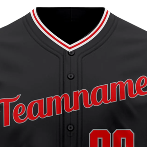 Premium Baseball Jersey Button <b>Down</b> Short Sleeve Athletic Sports Uniform Lightweight Breathable Team Training Shirt - Product Image 5