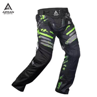 Pantalon de paintball Aifran Pro-Series Heavy Duty – Protection renforcée contre les chocs avec panneaux en maille respirante et ajustement réglable