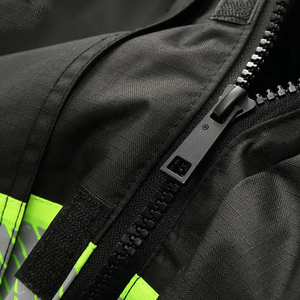 Factory Wholesale Traffic Construction <b>High</b>-<b>Visibility</b> Multi-pocket Breathable Cotton <b>Softshell</b> Work <b>Jacket</b> Safety Reflective - Product Image 5
