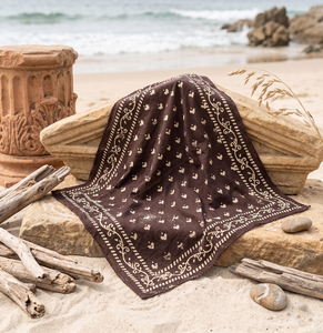 Wholesale Add A Touch Of Timeless Charm To Your Everyday Style With Our Hand Block Printed Cotton Bandana <b>Head</b> Scarf Hair <b>Wrap</b> - Product Image 3