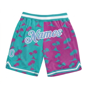 Wholesale Custom Knitted <b>Mesh</b> Sports Shorts Breathable Quick Dry Eco-Friendly Unisex Fitness Running Training Casual Shorts - Product Image 5