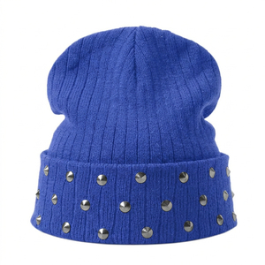 Wholesale ARTIZ INTERNATIONAL Custom Printed Logo <b>Wool</b> Blend Winter <b>Beanie</b> Hats-Breathable Waterproof Digital Printing Embossed - Product Image 1