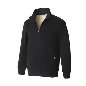 Pull-over décontracté pour homme de qualité supérieure, avec fermeture éclair 1/4, col zippé, grande taille, idéal pour l'hiver - Product Image 5