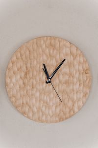 Luxury Luminous Neon Contemporary Wooden Resin Round <b>Decorative</b> <b>Wall</b> <b>Clock</b> for Living Room Gift - Product Image 2