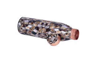 Botella de Cobre Puro de Lujo con Diseño Impreso para Almacenamiento de Agua, Uso Diario en la Oficina, Compre Directamente del Proveedor - Product Image 2