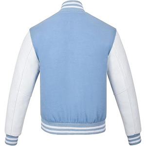 <b>Jacket</b> Custom <b>Men</b> OEM Custom Coat Embroidery Logo <b>Bomber</b> <b>Varsity</b> <b>Jacket</b> for <b>Men</b> - Product Image 2