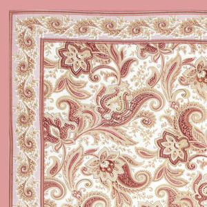 Classic Printed Floral Rectangular <b>Tablecloth</b> 100% Cotton Handmade Eco-Friendly Washable Home Party Wedding Use - Product Image 5