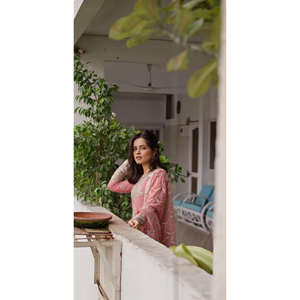 Magnifique robe de soirée, haut-plazzo et dupatta - Product Image 2