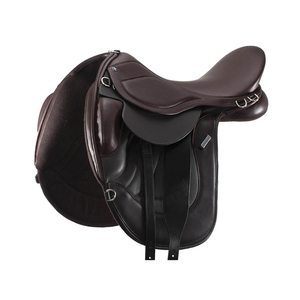 Sillas de montar profesionales de cuero duradero para caballos, sillas de montar inglesas multiusos para salto, carreras y equitación con envío y entrega. - Product Image 5