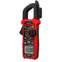 Pince ampèremétrique numérique LCD haute précision HT207A True RMS, sélection automatique de la gamme, courant DC-AC 600A, tension AC 600V, fréquence 0-10MHz