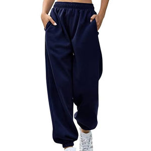 Pantalones Jogger de Algodón Súper Suave para Mujer, Transpirables, Casuales, de Color Liso, Tipo Cargo, al por Mayor, con Frente Plano para Invierno - Product Image 3