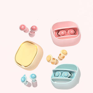 Orejeras de Silicona Portátiles, Reductoras de Ruido, Protección Auditiva, Tapones para los Oídos, Suaves y Cómodas para Uso Diario - Product Image 1