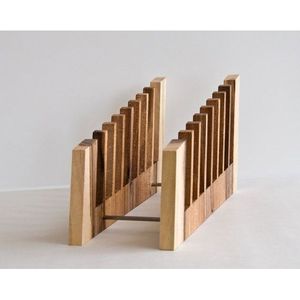 RR ENTERPRISES - Estante para Libros Minimalista de Madera con Almacenamiento de Documentos, Elegante Librero y Estantería Modelo RR202513320 - Product Image 1