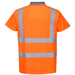 Camiseta Polo de Seguridad de Poliéster con Diseño Personalizado para Hombre, Ropa de Seguridad Reflectante de Alta Visibilidad Personalizada de Fábrica, Alta Calidad - Product Image 5