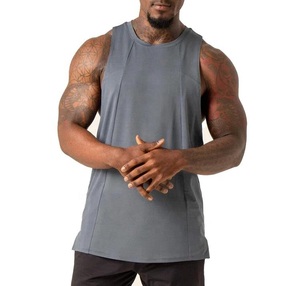 Cotton <b>Men's</b> Tank Tops Fitness Sportswear Outwork Sleeveless <b>Singlet</b> <b>Men</b> Top Quality Stringers - Product Image 1
