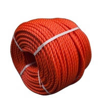 Cordes de pêche torsadées à 3 brins en polypropylène (PP) et polyamide (PA) pour l'Inde, diamètres 2mm, 3mm, 4mm à 24mm, pour emballage