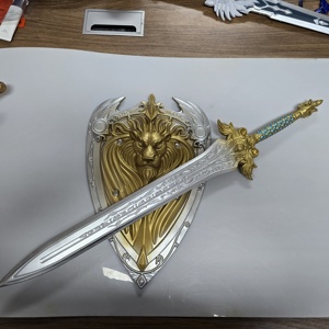 Juego de Espada y Escudo de Espuma de PU Realista de 42.52'', Juguete Ligero, Suave, Resistente y Flexible para Niños, Cosplay, Escenario, Fábrica, Venta al por Mayor - Product Image 3