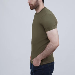 Vente en gros, nouveau design, t-shirt pour homme en coton 100% de 350 g/m², imprimé sur mesure, style hip-hop, coupe ample et tendance - Product Image 3