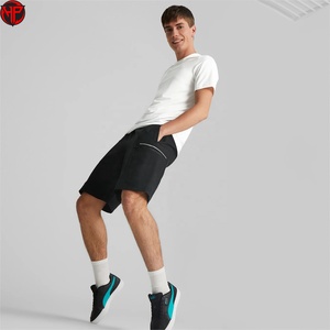 Pantalones Cortos Deportivos Ligeros Estampados, Cintura Elástica, Antibacterianos, Anti-UV, Poliéster y Elastano, Transpirables, de Secado Rápido, para Gimnasio - Product Image 6